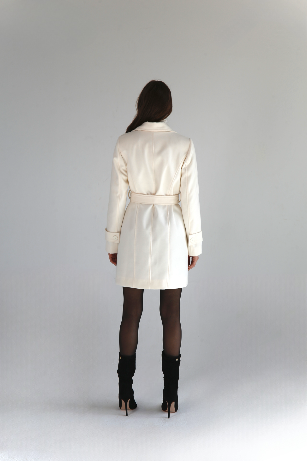 Classic Couture Coat - Off-White