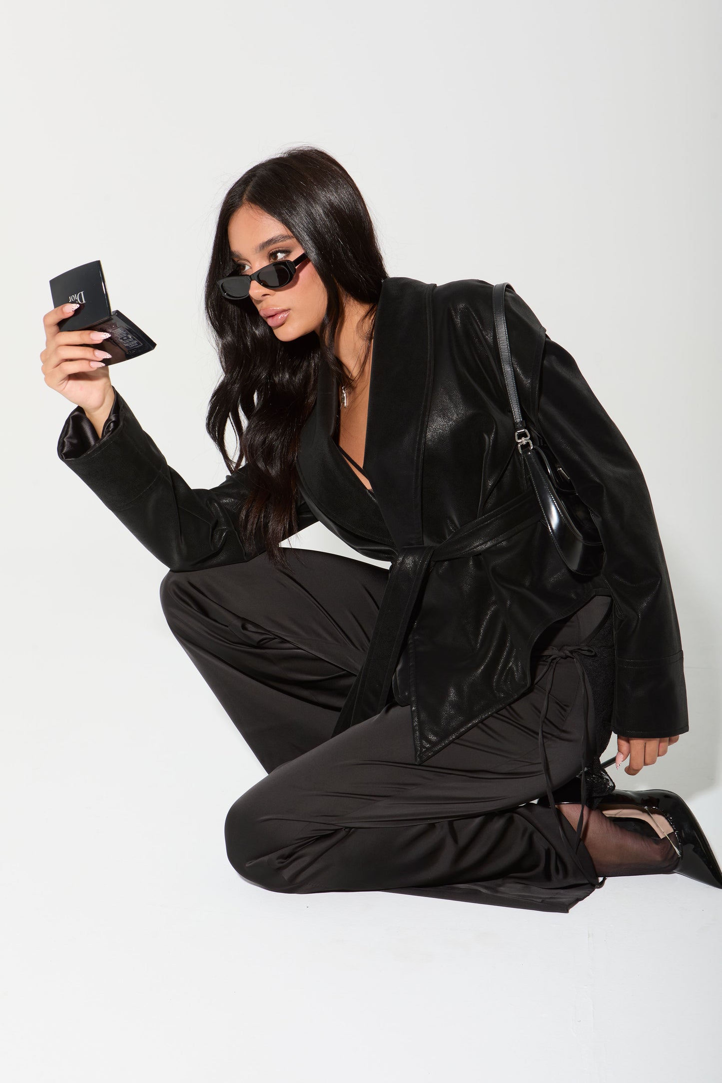 Rebel Leather Jacket - Black