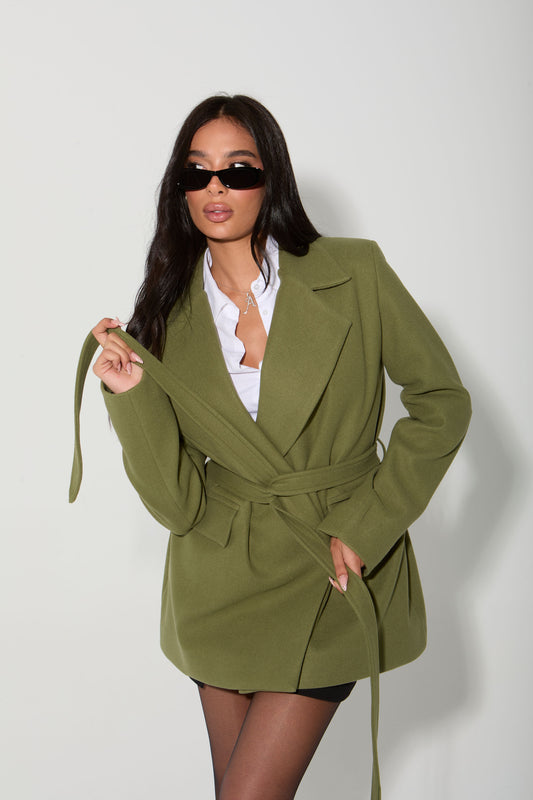 Dare Wool Blazer - Guacamole (Pre-Order)
