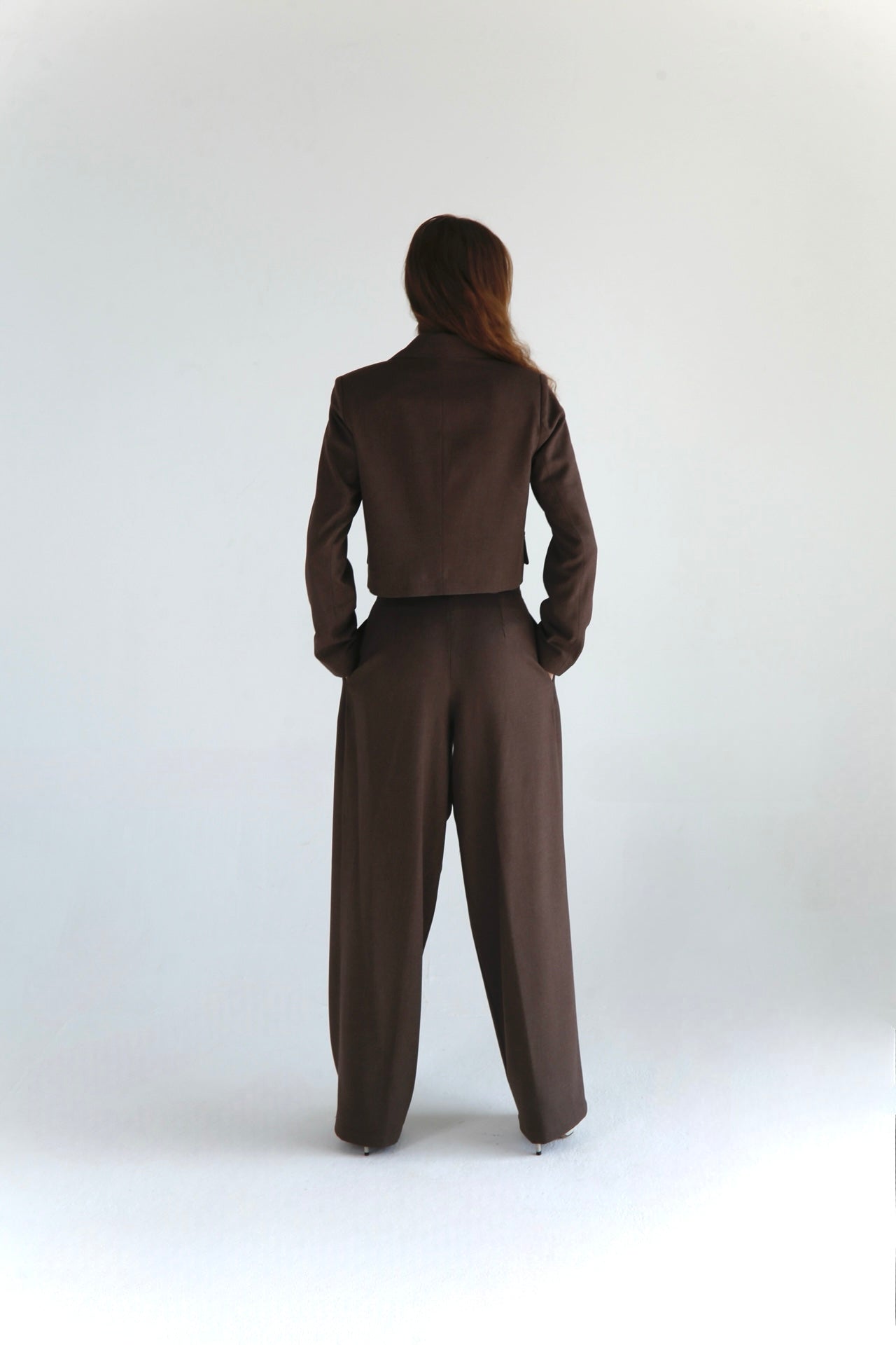 Runway Rebel Suit - Coffee