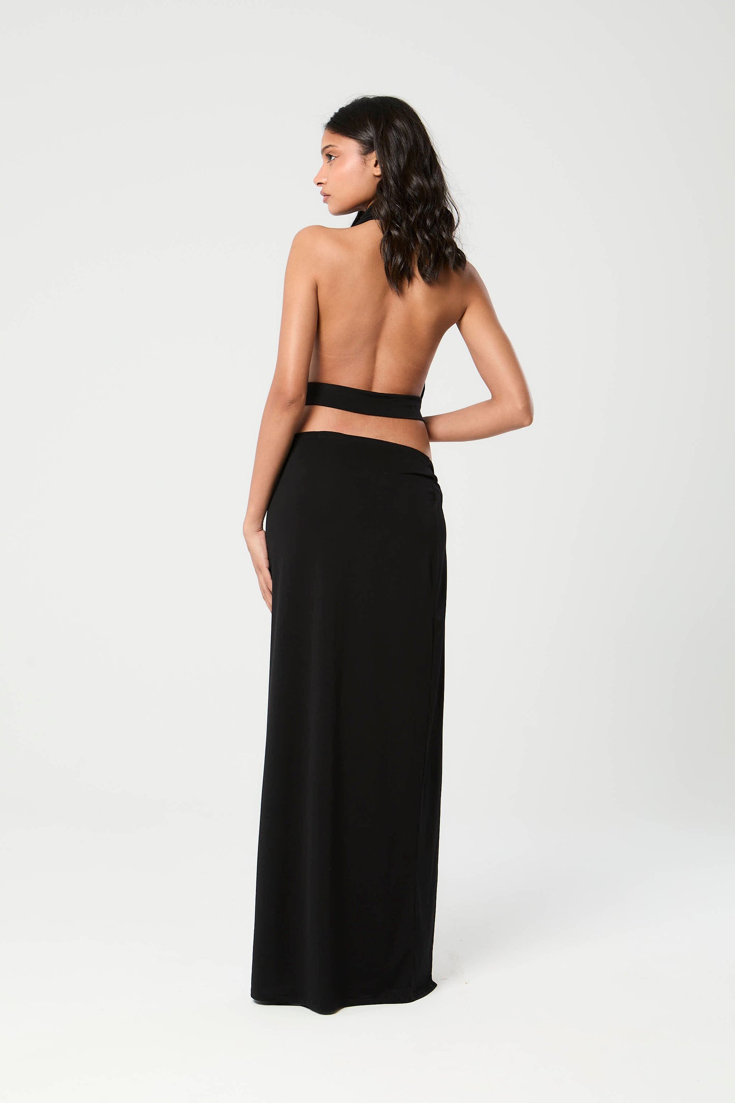 Isla Drape Set - Black