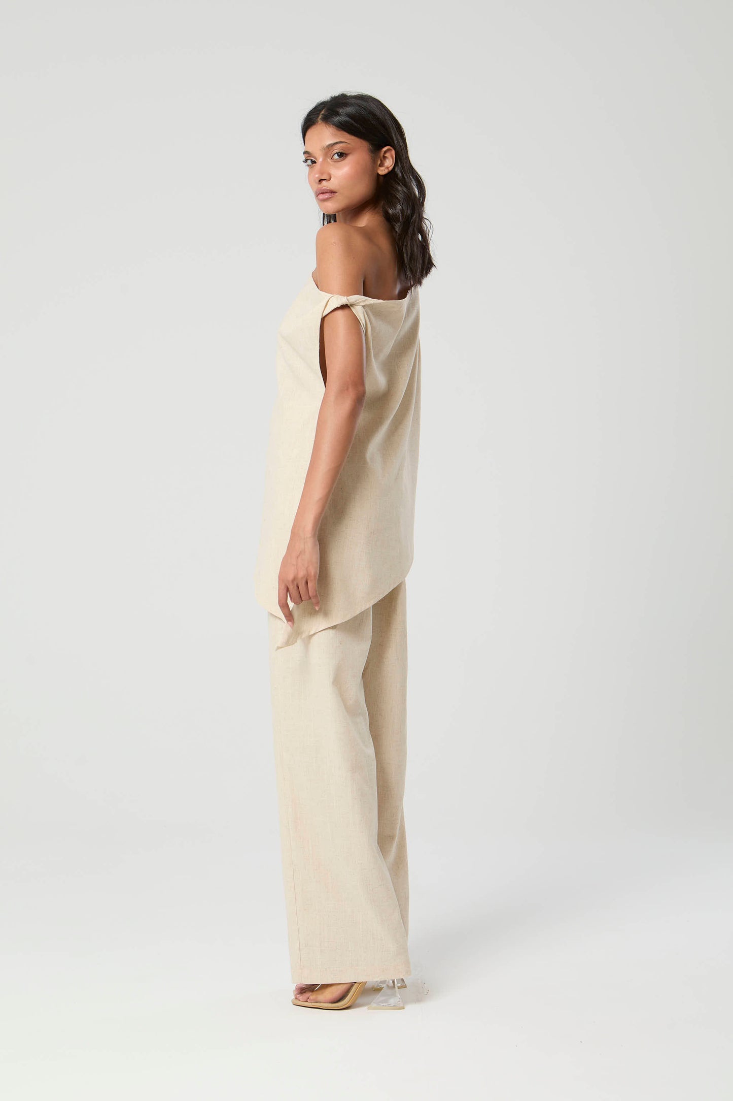 Serene Linen Set - Sand
