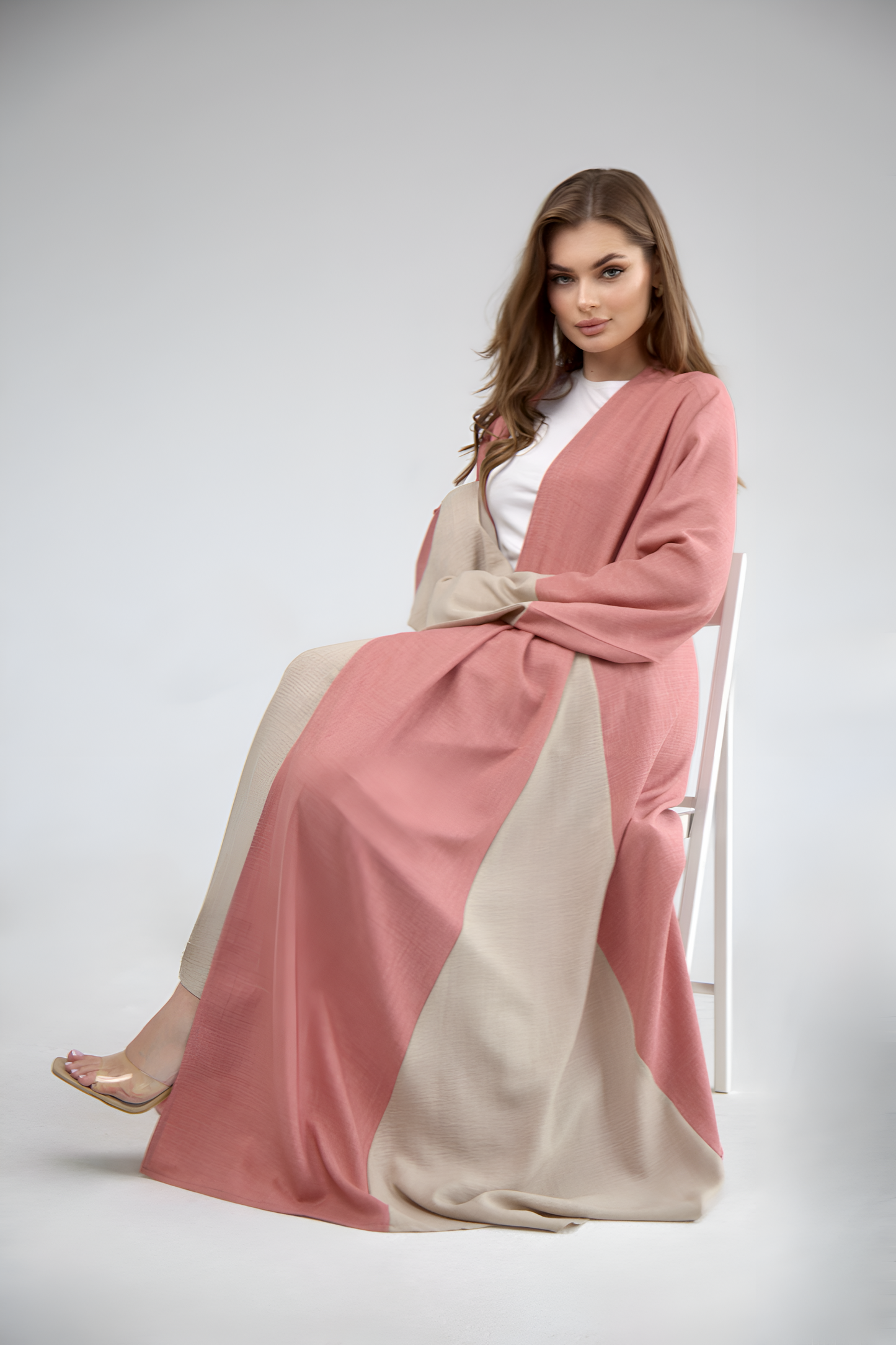 Classic Kimono - Dark Peach