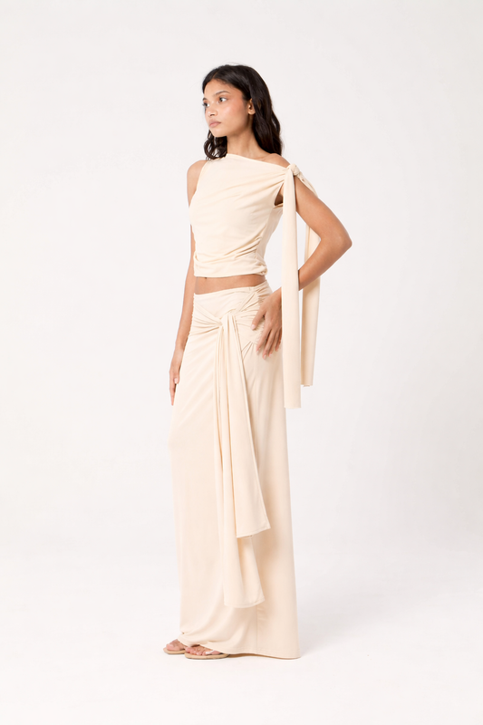 Muse Tie Set - Cream