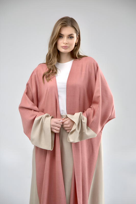 Classic Kimono - Dark Peach