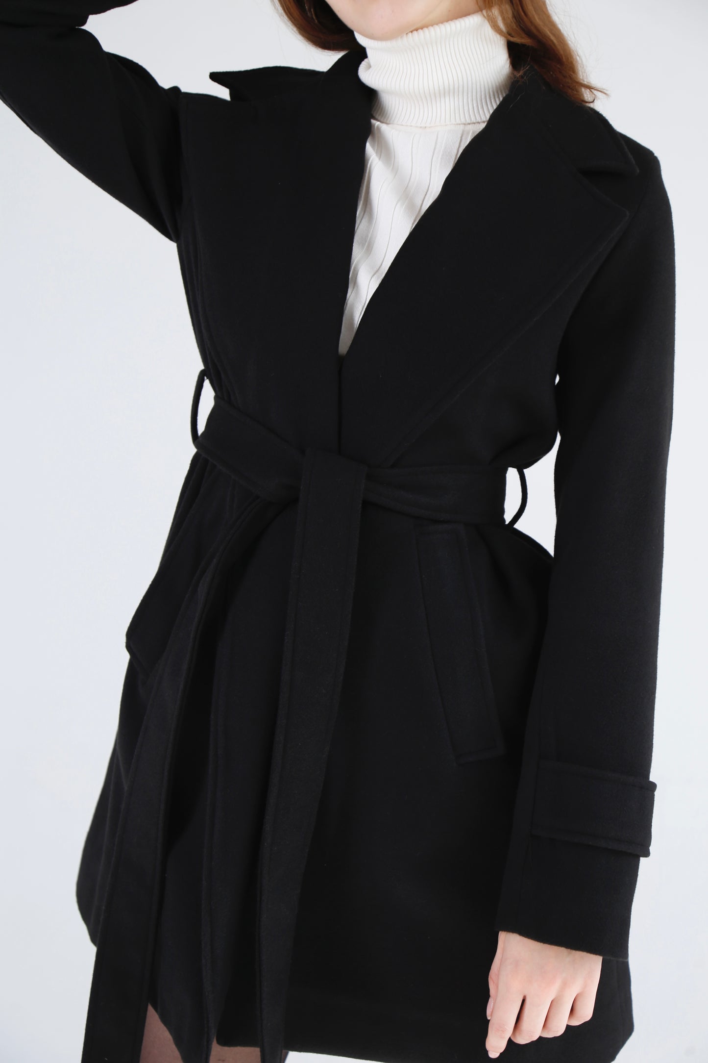 Classic Couture Coat - Black